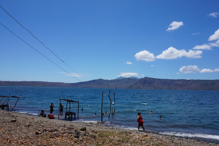 Locals in Laguna Apoyo